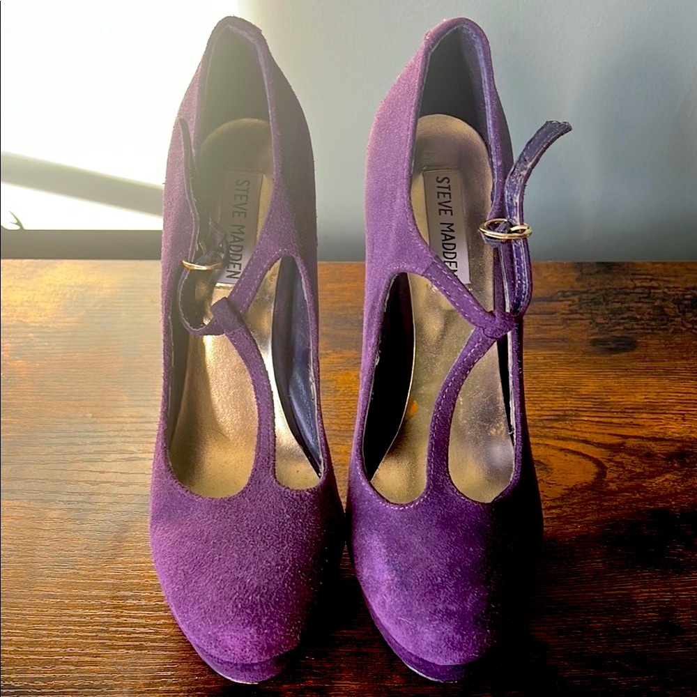 Steve Madden Purple Women's Shoes